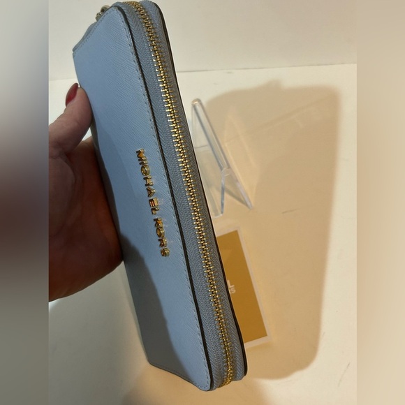 Michael Kors Blue leather Wallet long wallet clutch - Picture 5 of 8